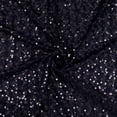 thumbnail image 1 of Zelouf Tiffany Sequins On Textured Knit  , Sewing, DIY, Crafts Fabric by the Yard, Navy, 10 Yard, 1 of 4