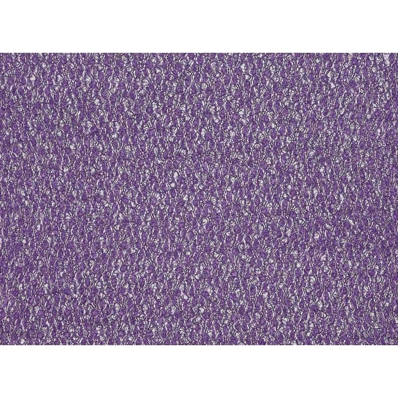 Zelouf Timeless Floral Lace W/sequin & Corded , Sewing, DIY, Crafts Fabric by the Yard, Luscious Plum, 7 Yard