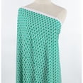 thumbnail image 1 of Zelouf Timeless Geo Puff Print Ity  , Sewing, DIY, Crafts Fabric by the Yard, Brilliant Green, 10 Yard, 1 of 2