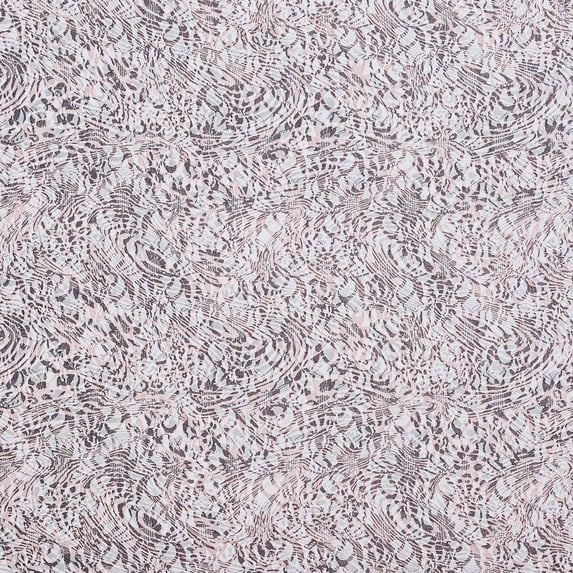 Zelouf Tonal Foil Stretch Lace , Sewing, DIY, Crafts Fabric by the Yard, Wedding Blush, 1 Yard