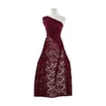 thumbnail image 1 of Zelouf Tonal Stretch Lace  , Sewing, DIY, Crafts Fabric by the Yard, Jewel Garnet, 20 Yard, 1 of 2