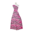 thumbnail image 1 of Zelouf Tracks Print On Ity  , Sewing, DIY, Crafts Fabric by the Yard, 339 Pink/black, 3 Yard, 1 of 2