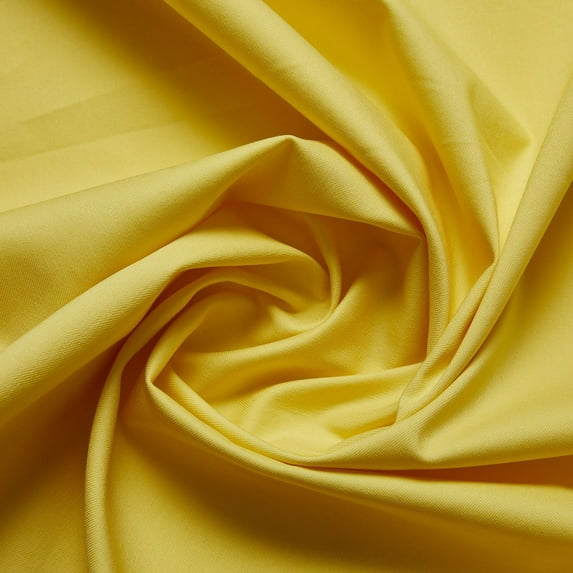 Zelouf Treasure Twill , Sewing, DIY, Crafts Fabric by the Yard, 555 Yellow, 50 Yard