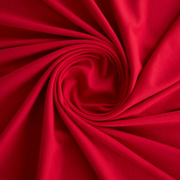 Zelouf Trs Ponte  , Sewing, DIY, Crafts Fabric by the Yard, Marvelous Red, 3 Yard