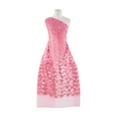 thumbnail image 1 of Zelouf Twirly Cord With Soutache On Tulle  , Sewing, DIY, Crafts Fabric by the Yard, Coral, 3 Yard, 1 of 2