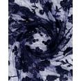 thumbnail image 1 of Zelouf Valeria Embroidery On Lace Mesh  , Sewing, DIY, Crafts Fabric by the Yard, Navy/navy, 7 Yard, 1 of 2