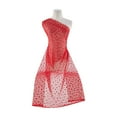 thumbnail image 1 of Zelouf Varigated Dot Glitter Tulle  , Sewing, DIY, Crafts Fabric by the Yard, Apple Pie/red, 1 Yard, 1 of 2