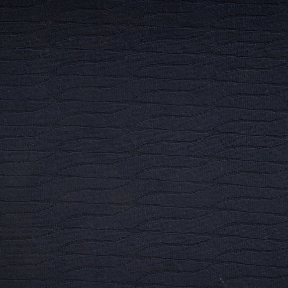 Zelouf Vera Cashmere Look Jacquard Knit , Sewing, DIY, Crafts Fabric by the Yard, Kind Navy, 3 Yard