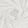 thumbnail image 1 of Zelouf Version 1 Sequin Span Mesh  , Sewing, DIY, Crafts Fabric by the Yard, White, 7 Yard, 1 of 8