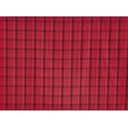 thumbnail image 1 of Zelouf Victoria Yard Dye Taffeta Plaid  , Sewing, DIY, Crafts Fabric by the Yard, Red/black, 3 Yard, 1 of 2