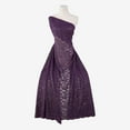 thumbnail image 1 of Zelouf Vienna Floral Lace W/glitter & Scallop  , Sewing, DIY, Crafts Fabric by the Yard, Arresting Plum, 10 Yard, 1 of 2
