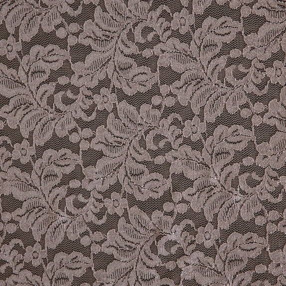 Zelouf Vienna Foil Lace , Sewing, DIY, Crafts Fabric by the Yard, Calm Mauve, 5 Yard