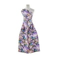 thumbnail image 1 of Zelouf Wild Flower On Shantung  , Sewing, DIY, Crafts Fabric by the Yard, Lavender Bouque, 20 Yard, 1 of 2