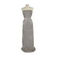 thumbnail image 1 of Zelouf Willow Lurex Mesh Bonded Glitter Knit  , Sewing, DIY, Crafts Fabric by the Yard, Dark Silver, 20 Yard, 1 of 3