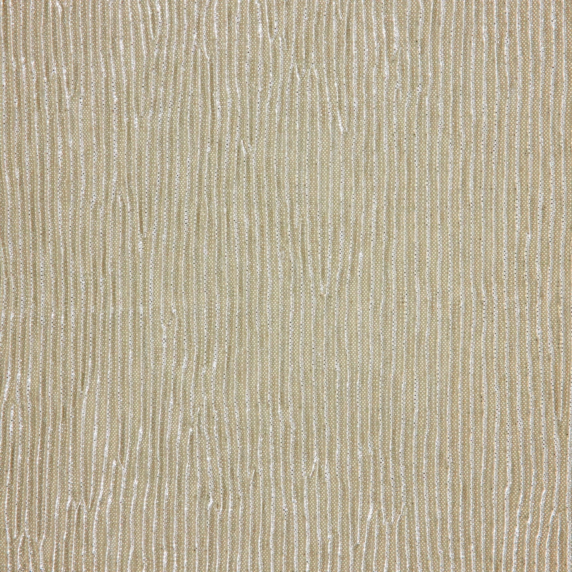 Zelouf Yvette Foil Crinkle Bodre , Sewing, DIY, Crafts Fabric by the ...