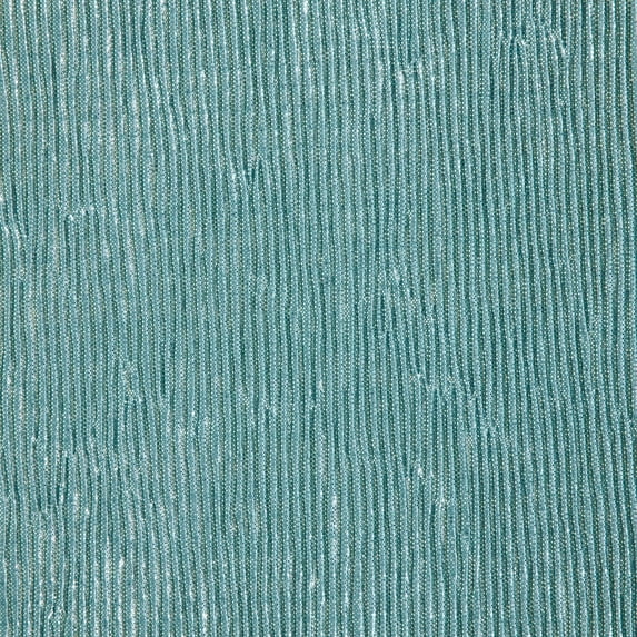 Zelouf Yvette Foil Crinkle Bodre , Sewing, DIY, Crafts Fabric by the Yard, Seafoam/seafoam, 3 Yard