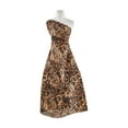 thumbnail image 1 of Zelouf Zebra Leopard Print On Yoryu  , Sewing, DIY, Crafts Fabric by the Yard, Gold, 5 Yard, 1 of 2