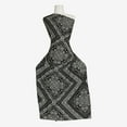 thumbnail image 1 of Zelouf Zs1610G-1 Print Ity  , Sewing, DIY, Crafts Fabric by the Yard, 991 Black/white, 1 Yard, 1 of 2
