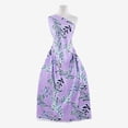 thumbnail image 1 of Zelouf Zs1701L Print Lush Knit  , Sewing, DIY, Crafts Fabric by the Yard, 646 Lilac/sky, 10 Yard, 1 of 2