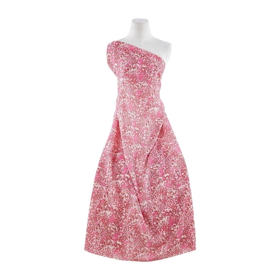 Zelouf Zs1712Cc Print Wool Dobby , Sewing, DIY, Crafts Fabric by the Yard, 333 Pink/rose, 20 Yard