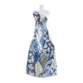thumbnail image 1 of Zelouf Zs1712N Print Yoryu  , Sewing, DIY, Crafts Fabric by the Yard, 947 Black/blue, 5 Yard, 1 of 2