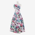 thumbnail image 1 of Zelouf Zs1803Qqqq Print Hi Multi Chiffon  , Sewing, DIY, Crafts Fabric by the Yard, 143 Cream/berry, 1 Yard, 1 of 2