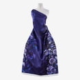 thumbnail image 1 of Zelouf Zs1808P Print On Mikado  , Sewing, DIY, Crafts Fabric by the Yard, 649 Purple/blue, 10 Yard, 1 of 2