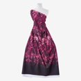 thumbnail image 1 of Zelouf Zs1810Hh Print On Scuba Crepe  , Sewing, DIY, Crafts Fabric by the Yard, 396 Berry/black, 3 Yard, 1 of 2