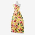 thumbnail image 1 of Zelouf Zs1911Pp Print Scuba  , Sewing, DIY, Crafts Fabric by the Yard, 553 Lemon/fuschia, 7 Yard, 1 of 2