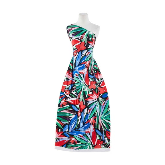 Zelouf Zs1911Uu Print Ity  , Sewing, DIY, Crafts Fabric by the Yard, 993 Blk/red, 3 Yard