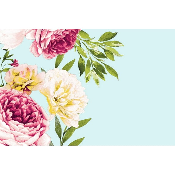 Zelouf Zw1901F-3 Print Chiffon , Sewing, DIY, Crafts Fabric by the Yard, Cw 23 Aqua/yelloq, 5 Yard