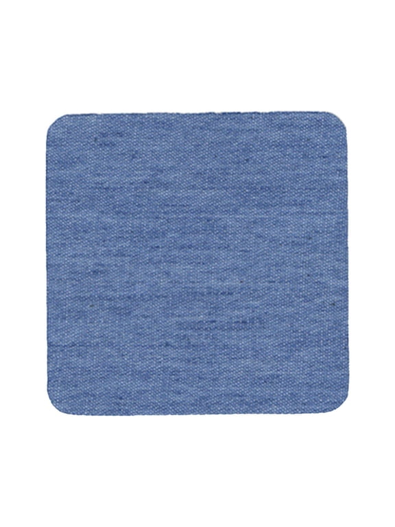 5 Pcs Repair Patches, Iron On Denim Patches, Denim Stretch Jean Patches, Self-Adhesive Strong Iron On for Jeans Clothing Repair Elbow Pants Knees, 2.95x2.95 inch,2.95x2.95 inch,E