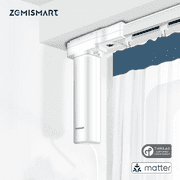 Zemismart Matter Over Thread Smart Curtain Smart HomeKit SmartThings Google Home APP Control by Siri Voice Control