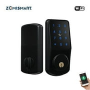 Zemismart WiFi Electronic Door Lock, APP/Password/IC Cards/Key, Smart DigitaI Deadbolt Lock