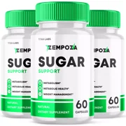 Zempoza Blood Sugar & Pressure Support - Optimal Wellness Booster 3 Pack