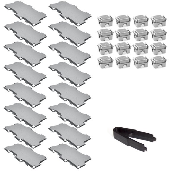 Zen/2 Half Cube Facet - 16 Facet Set – Grey