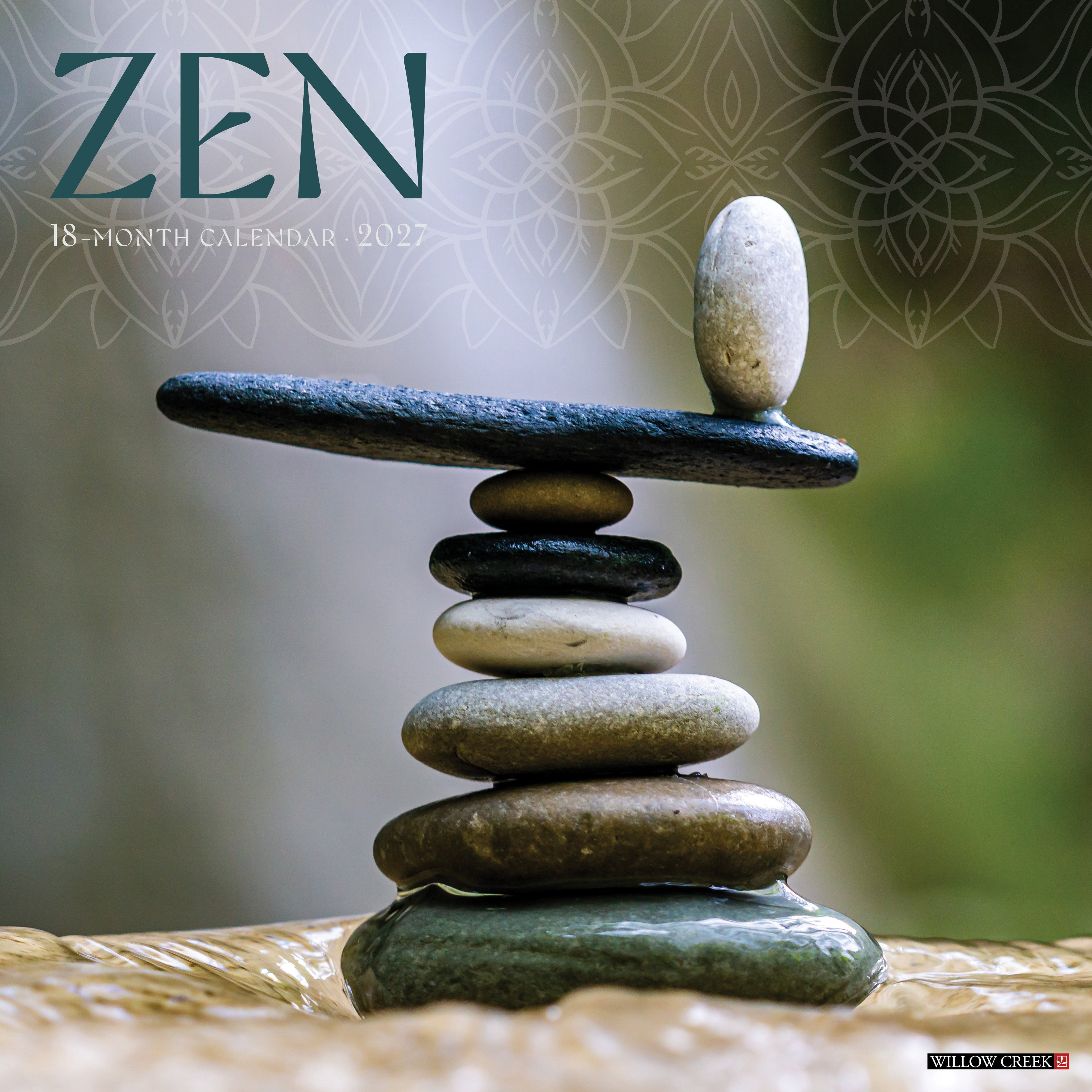 Willow Creek Press, Zen 2027 Wall Calendar