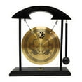 thumbnail image 1 of Zen Art Brass Feng Shui Desktop Gong by Asian Home, 1 of 4