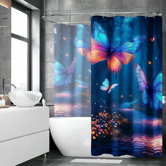 Zen Balancing Stones Bamboo Inscribed Quote Shower Curtain God Says You Are Spa Relaxation Waterproof Fabric Bath Curtain