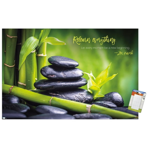Zen - Bamboo Wall Poster, 22.375" x 34"