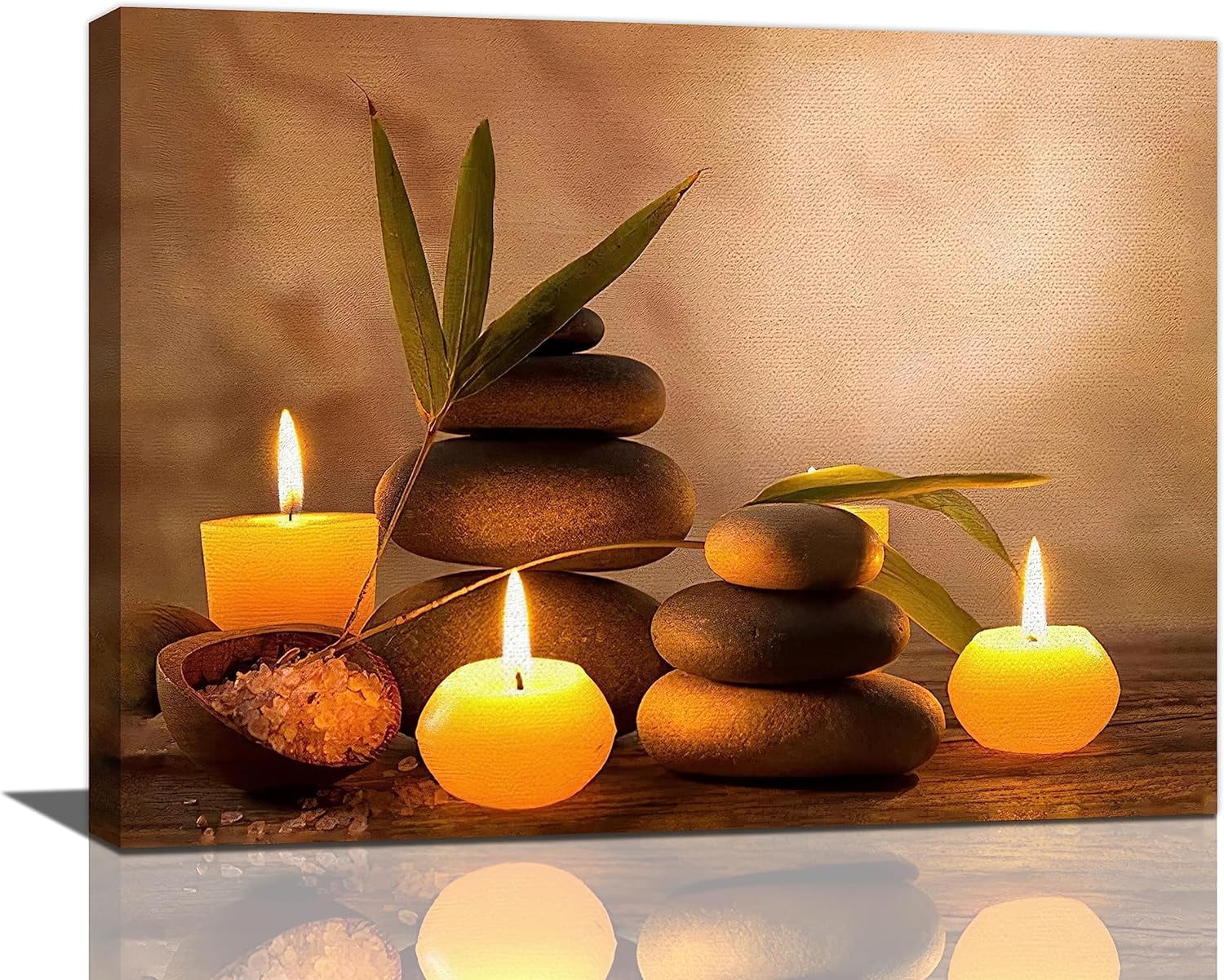 Zen Bathroom Decor Wall Art Stone Pictures Wall Decor Zen Canvas Prints