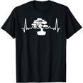 thumbnail image 1 of Zen Bonsai Heartbeat Japanese Culture Bonsai Plant Short T-Shirt, 1 of 3