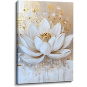 Zen Canvas Wall Art Spa Stones Picture Wall Decor Framed Meditation & Calm Painting Minimalist Prints Spiritual Room Living Room Bathroom Ready to Hang