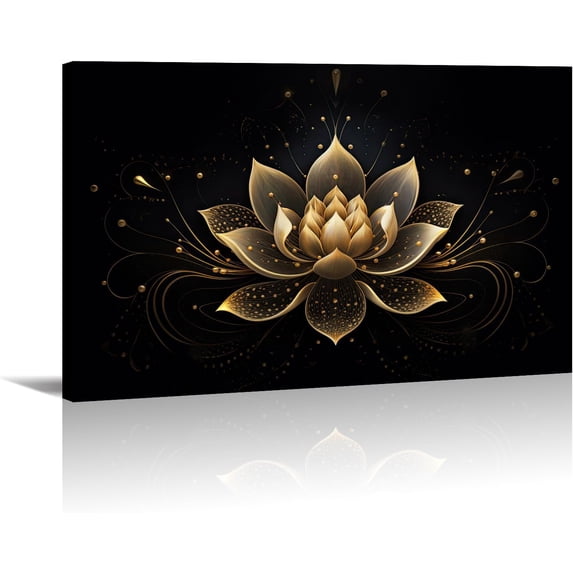Zen Canvas Wall Art Spa Stones Picture Wall Decor Framed Meditation & Calm Painting Minimalist Prints Spiritual Room Living Room Bathroom Ready to Hang