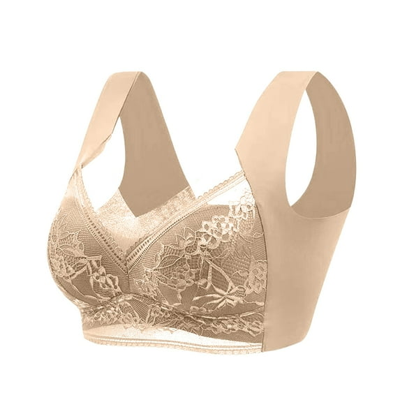 Zen Chic Bras for Older Women | Womens Seamless Push Up Bra Wireless, Plus Size Comfort Posture Zenchic Underwear for Senior Complexion 38