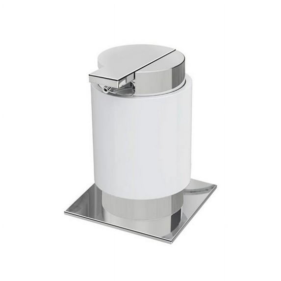 Zen Design BA0240.203 3.5 x 3.75 x 4.75 in. Miss by Zen Soap Dispenser, White