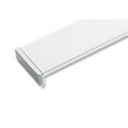 thumbnail image 1 of Zen Design ZP0081.22 6.31 in. Chrome Linea Handle Centers, White, 1 of 1
