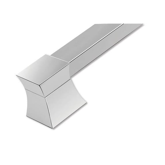 Zen Design ZP0769.72 21.5 x 1.87 in. Door Hardware Aluminum Chrome Vitta Door Pull Back