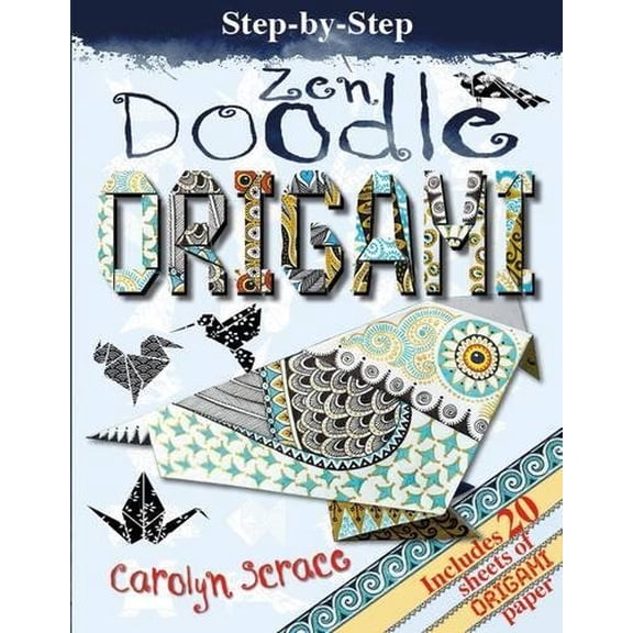 Pre-Owned Zen Doodle Origami (Zen Doodling) Paperback