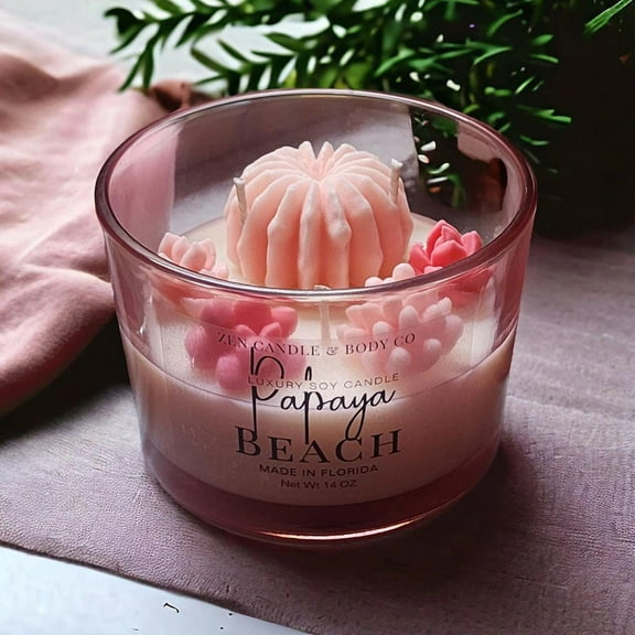 Zen Garden Candle | Zen Candle | Succulent Candle | Scented Candle | Candle | Candle Gift | Unique Gift | Unique Candle | Garden Candle